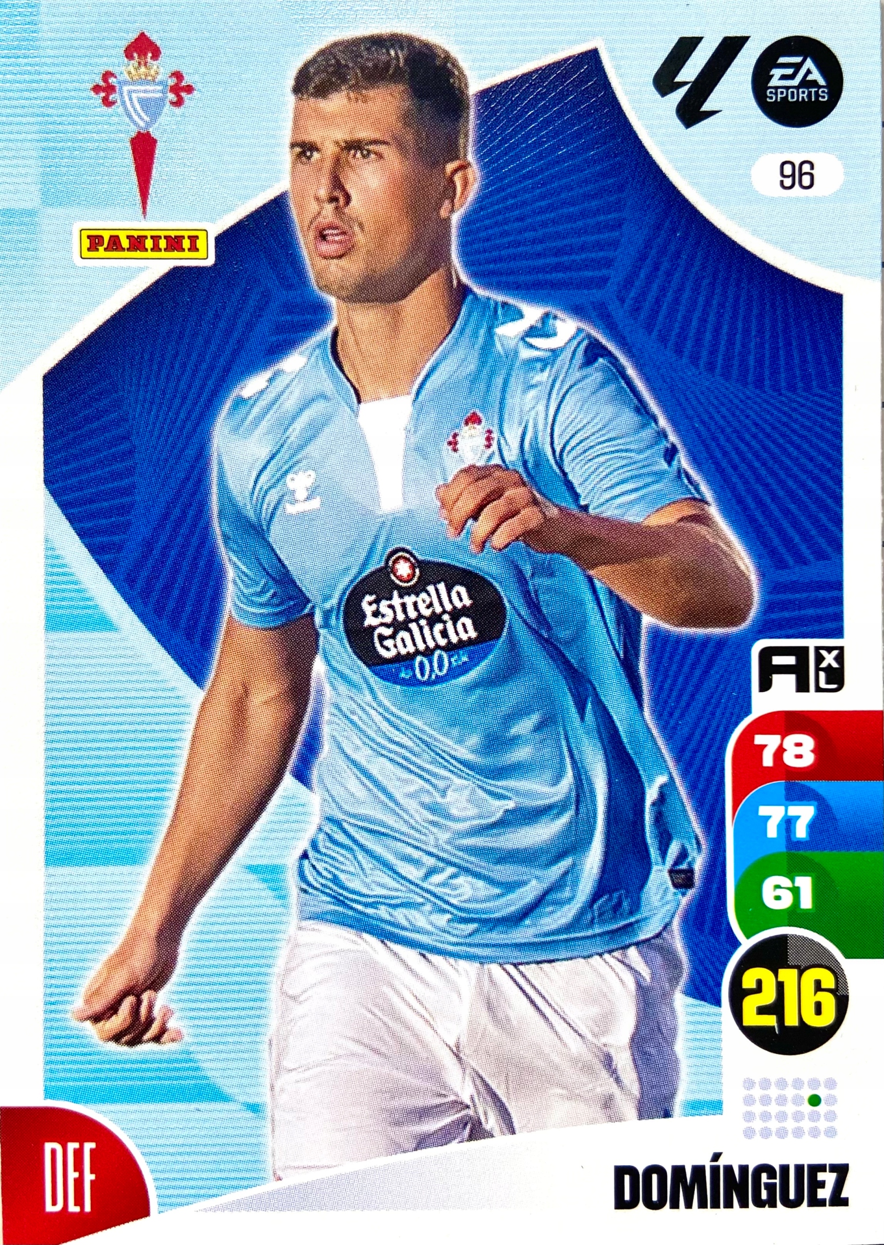 Panini La Liga 2024-25 2025 Base 96 Dominguez Rc Celta