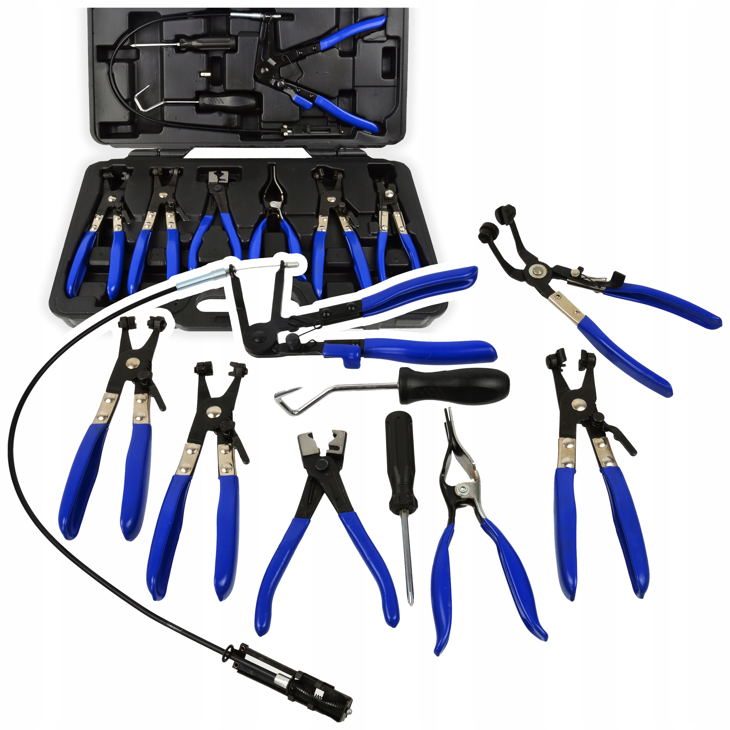 Клещи для лент GEKO 9el. с длинной веревкой