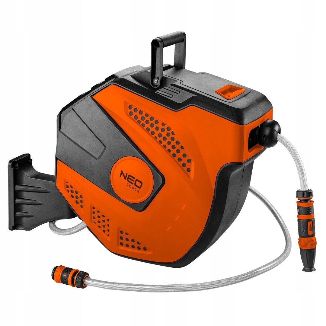 15-891 Záhradná Hadica S Automatickým Navíjačom 1/2", 20 M +2 M Neo Tools