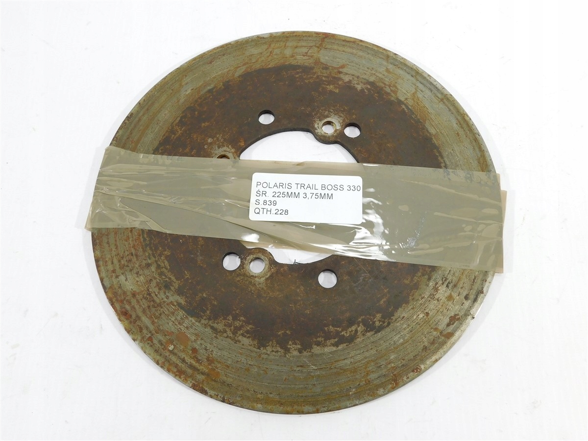 TARCZA HAMULEC POLARIS TRAIL BOSS 330 ŚR 225MM 3.75MM Producent inny