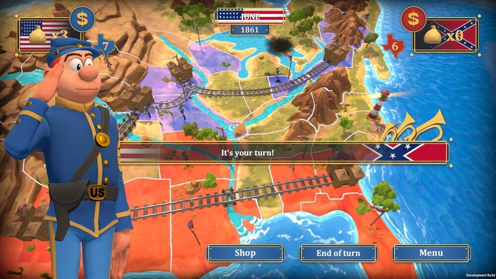 THE BLUECOATS NORTH & VS SOUTH - Nowa Gra - Nintendo Switch - Tematyka gry akcji