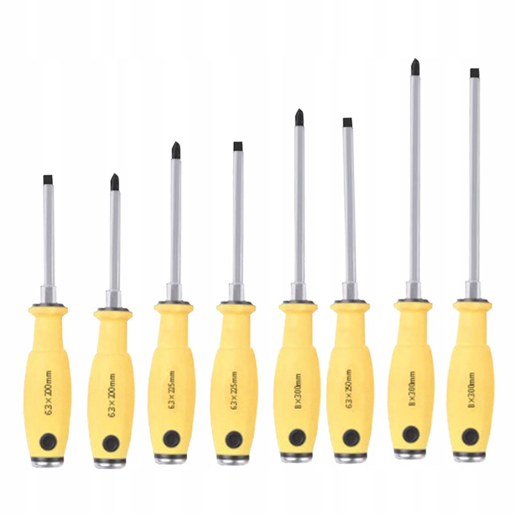 Набір з 8 викруток з викруткою