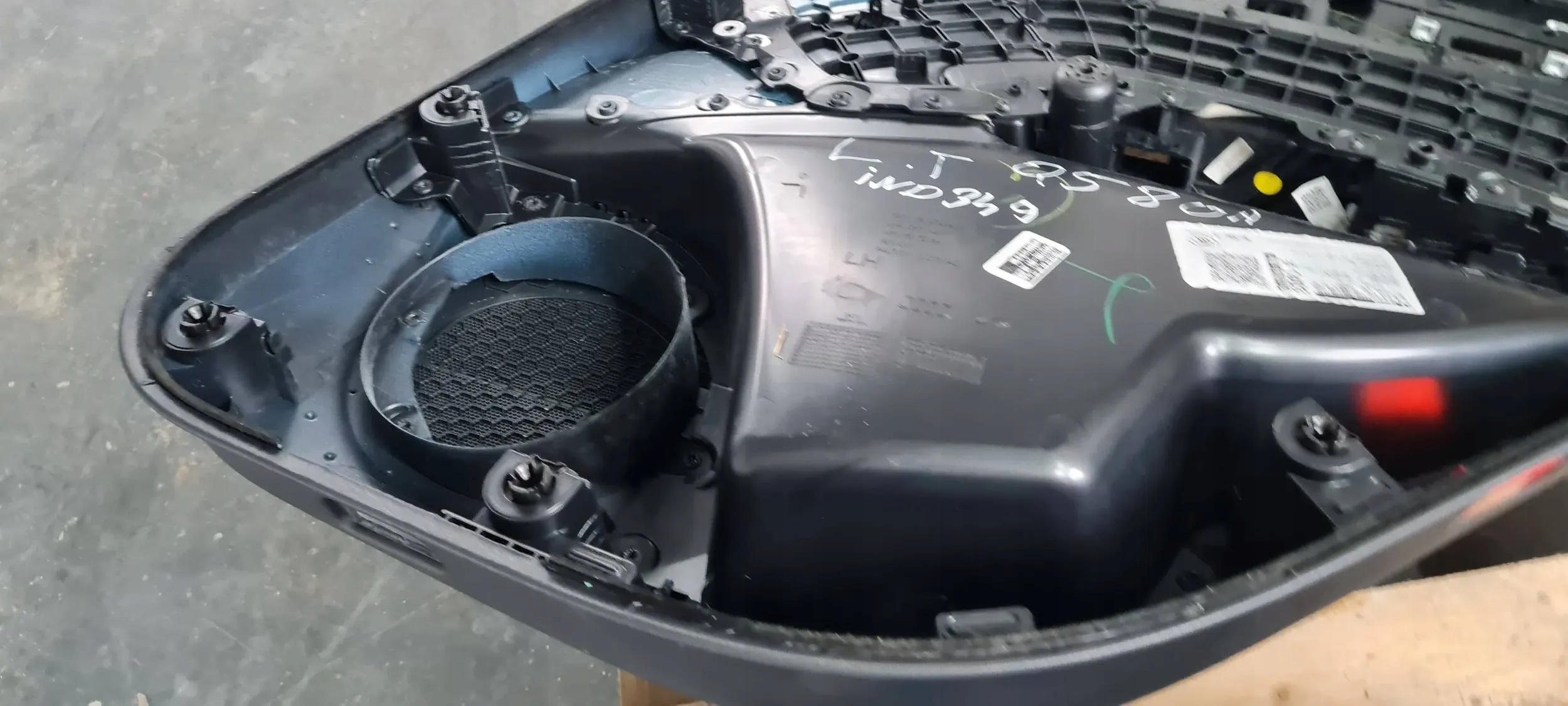 Q5 80A side upholstery door left rear part rear ALCANTARA