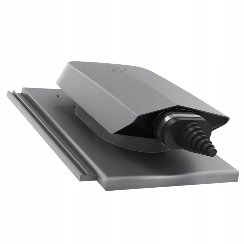 Solární střešní průchod solárních kabelů Braas Tegalit Břidlicový