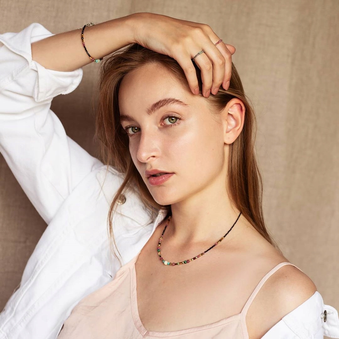 Naszyjnik z kamieni naturalnych ręcznie robiony Marka Inna marka