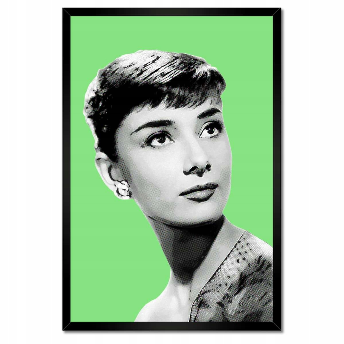 Plakáty v rámu 40x60 Audrey Hepburnová Herečka