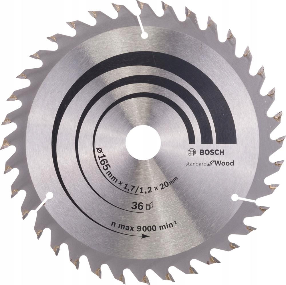 Pila kotoučová Optiline Wood na dřevo pro stolní pilu 165 x 20 mm Bosch