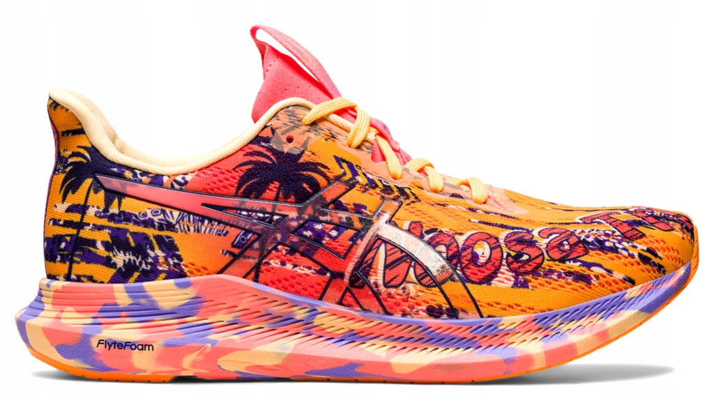 Asics Gel-noosa Tri 14 _38_ Damskie Buty Do Biegania Tkanina Pomarańczowe