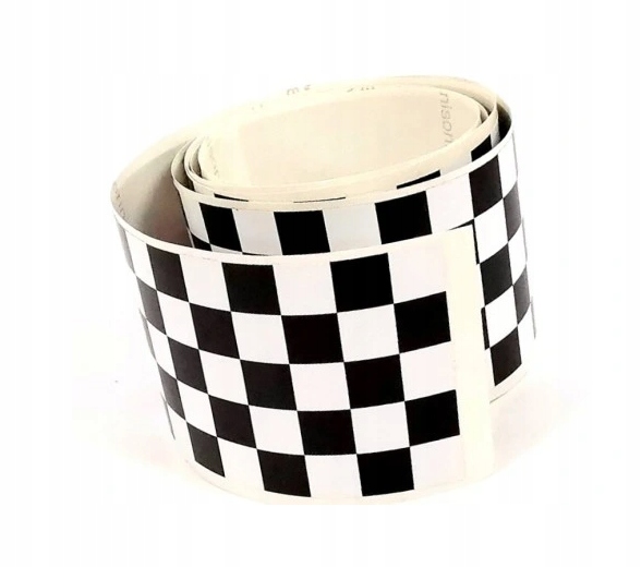 

Szachownica metrowy pasek, naklejka na auto itp.