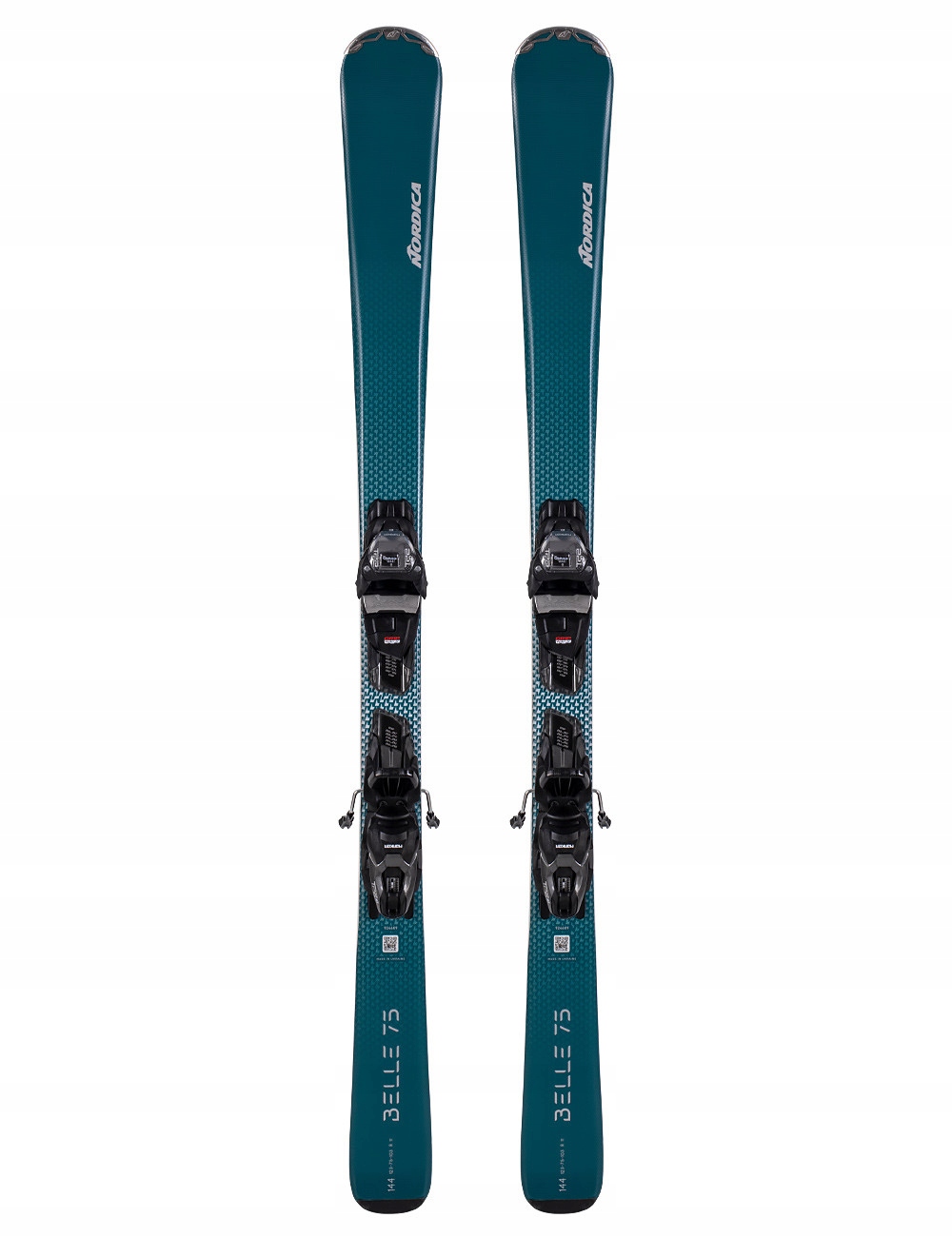 Narty damskie Nordica Belle 75 Marker FDT10 z Grip Walk 2025 144