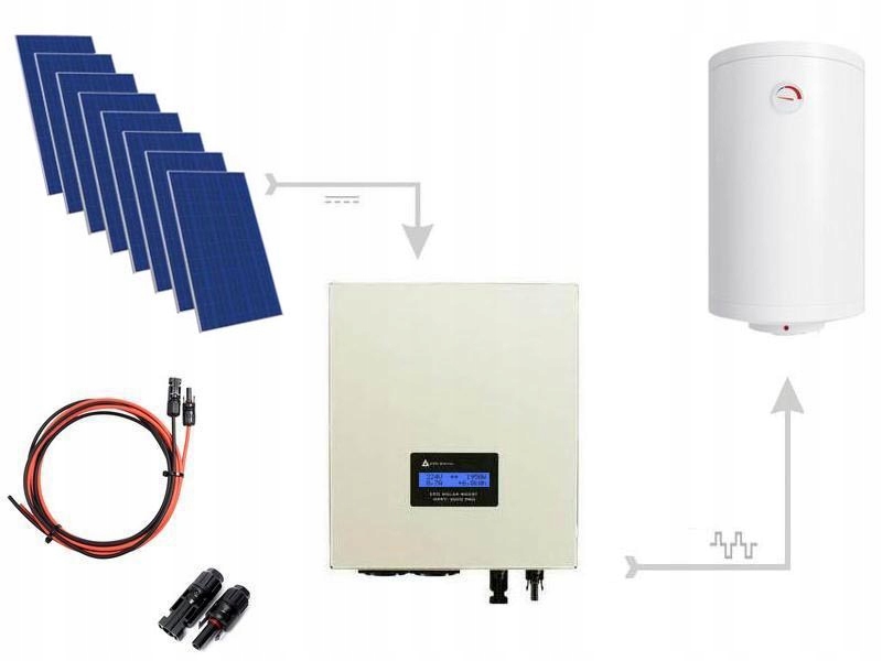 КОМПЛЕКТ ДЛЯ НАГРІВУ ВОДИ ГВП SOLARY 3300W ПАНЕЛІ