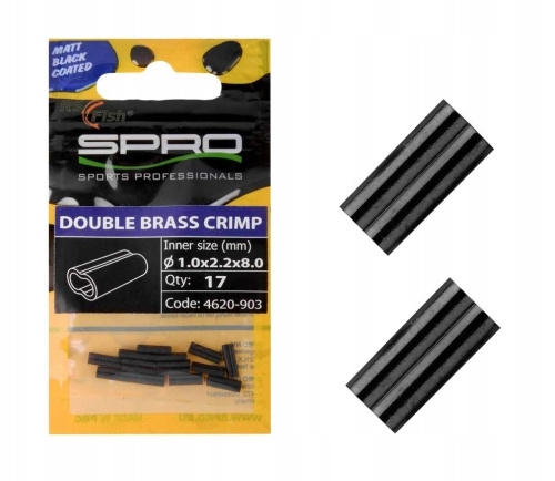 Rurka dla przypony spinningowe W-Brass Crimp 1,2 x 2,6 x 8 mm 4620904