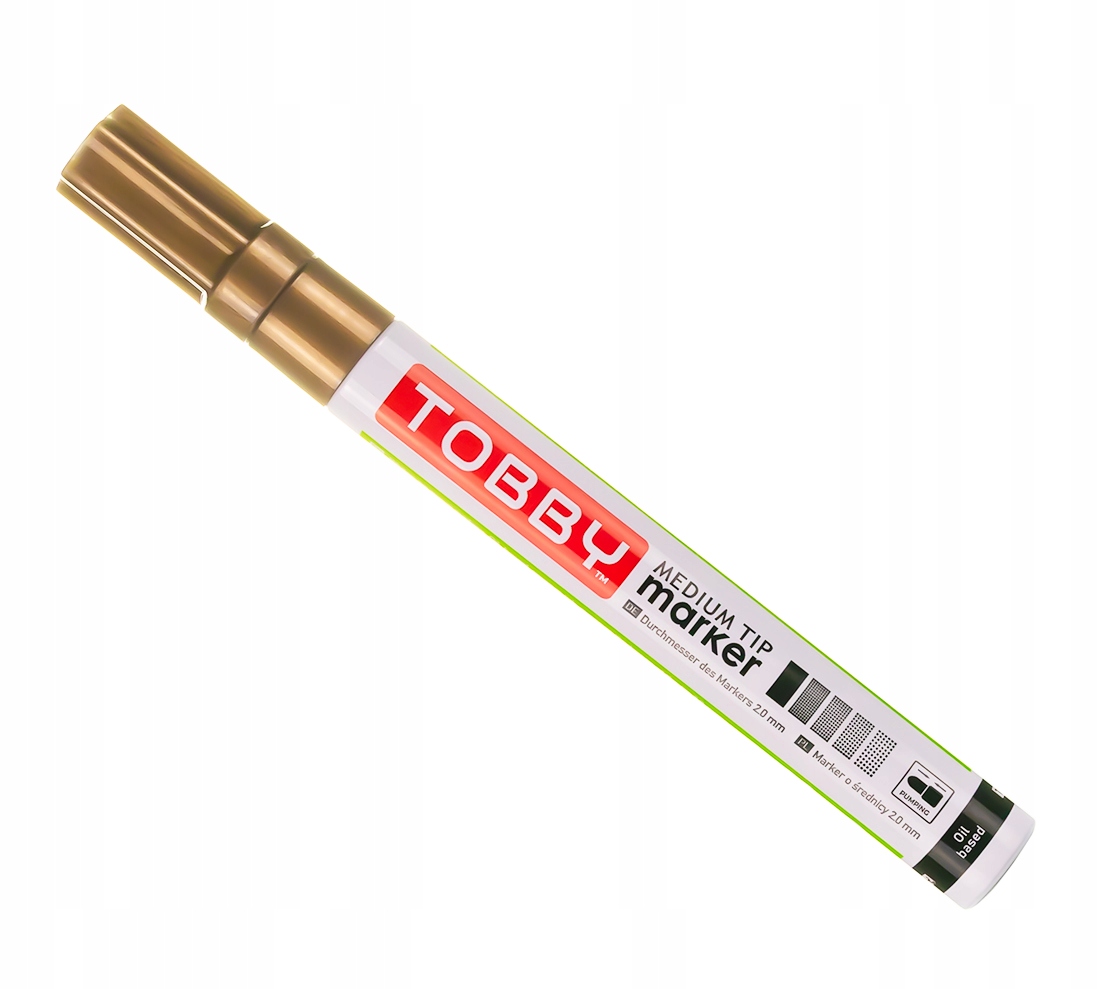 

Marker Olejowy olejny Miedziany Tobby pisak