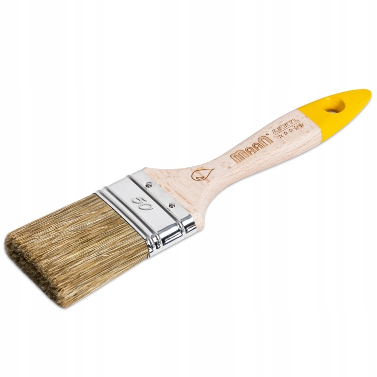 Pędzel płaski prosty WOOD OREL 76 mm MAAN