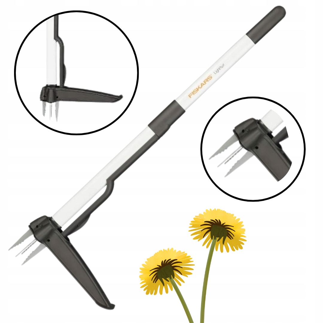 Fiskars Light Vytrhávač plevele 1020127 Kov Skvělá Kvalita