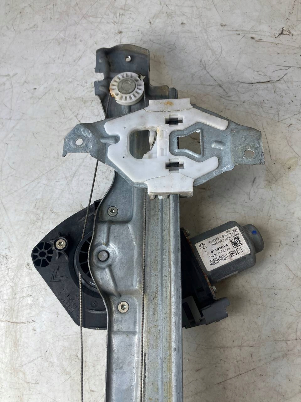 window regulator right rear part CITROEN C4 II B7 9687185580