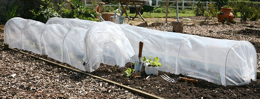 MINI SZKLARNIA OGRODOWA TUNEL FOLIOWY FOLIAK DO UPRAWY ROŚLIN na grządke 3M Producent Martom