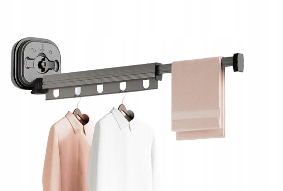 SUSZARKA WIESZAK DO SUSZENIA UBRAŃ NA PRZYSSAWKĘ