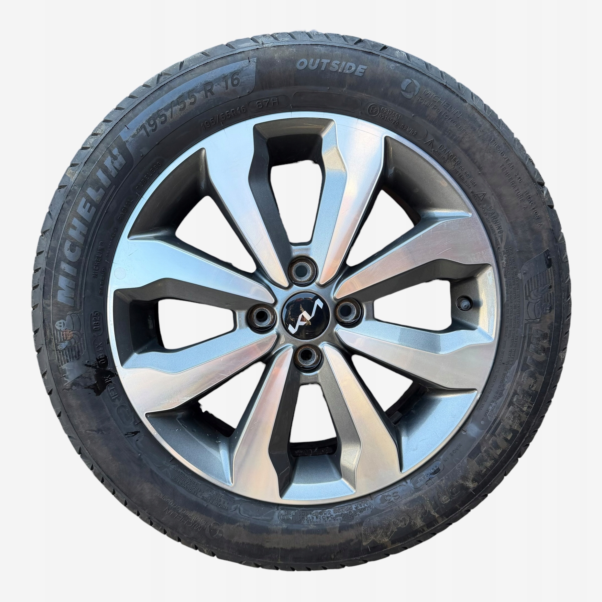 discs wheels tyres KIA STONIC MICHELIN 195/55/16" 6MM summer