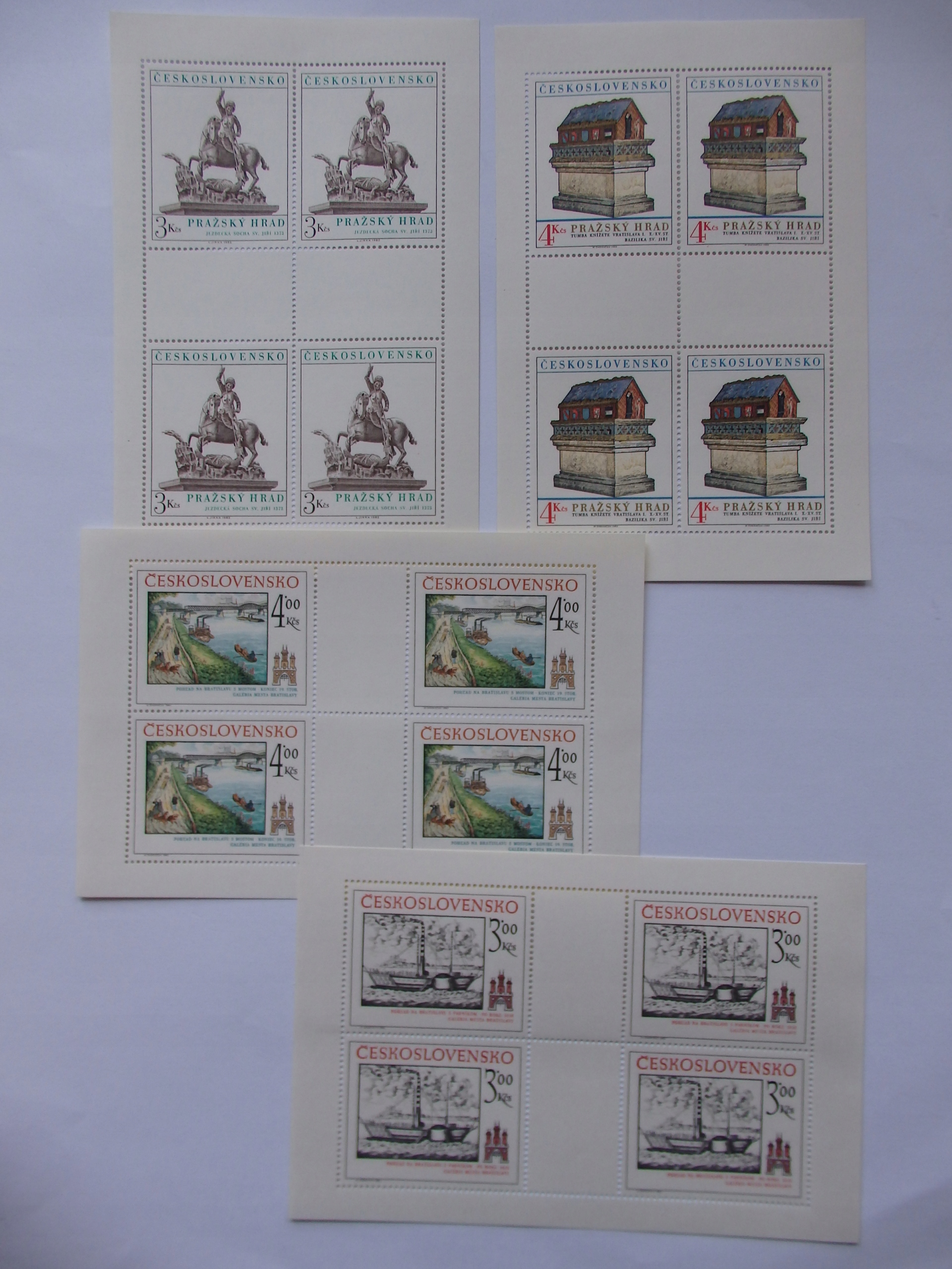 Czechosłowacja, Zestaw bloków, B8998