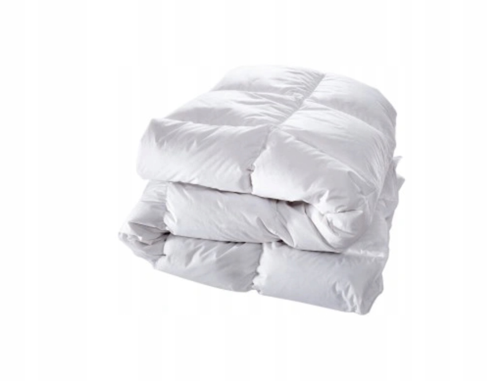 Kołdra puchowa 200x 220cm Outlet całoroczna puch pierze