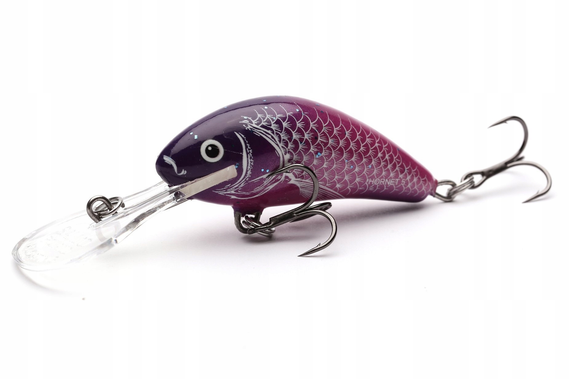 Wobler Salmo Hornet 3,5cm/2,6g Uv Purple [tonący] [QHT937] Na Okonie