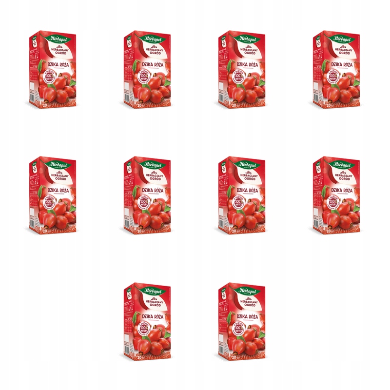 Čajová zahrada ovocný čaj šípková růže 20tb/70g X10