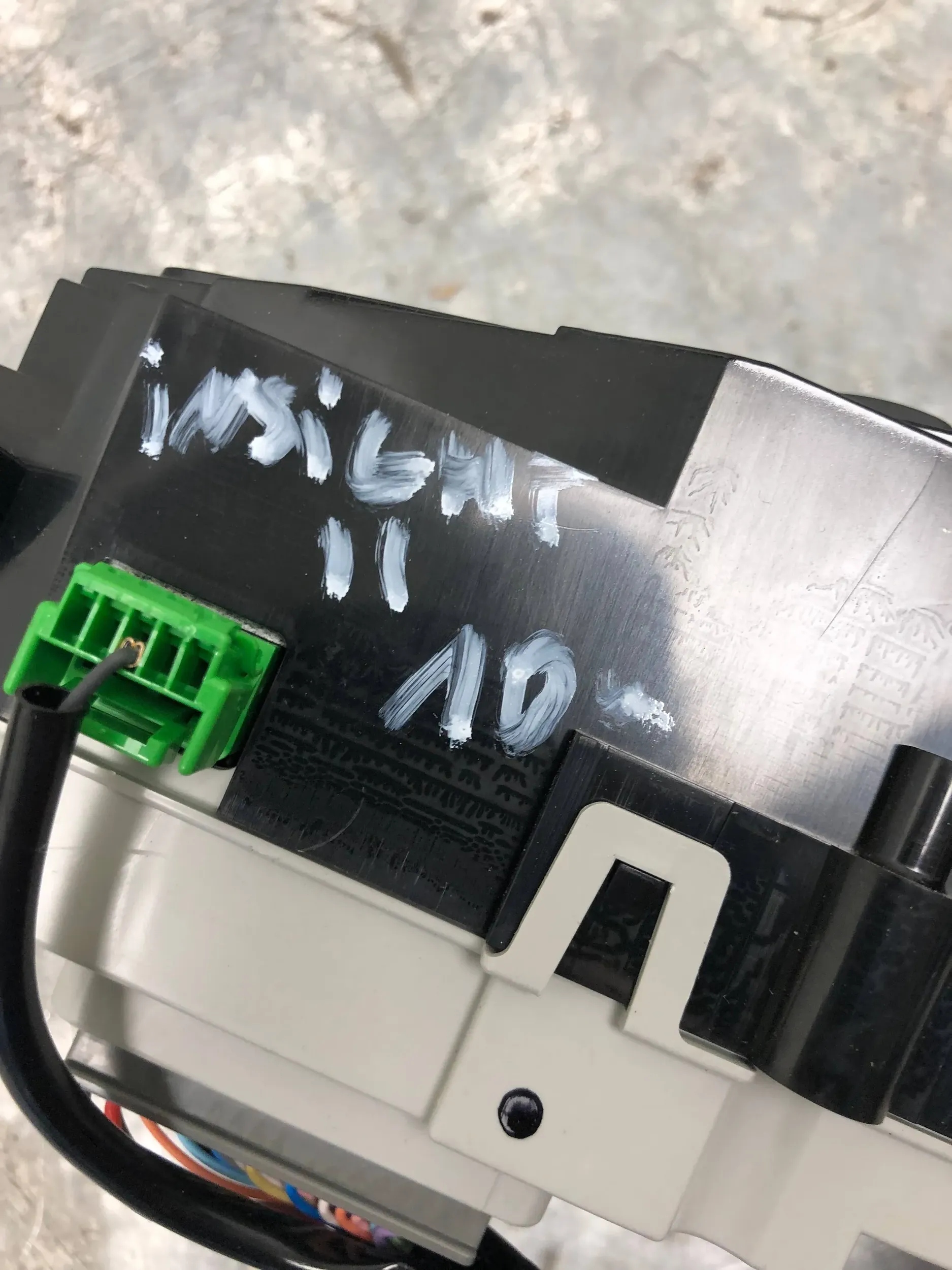 PANEL of the air conditioning HONDA INSIGHT II