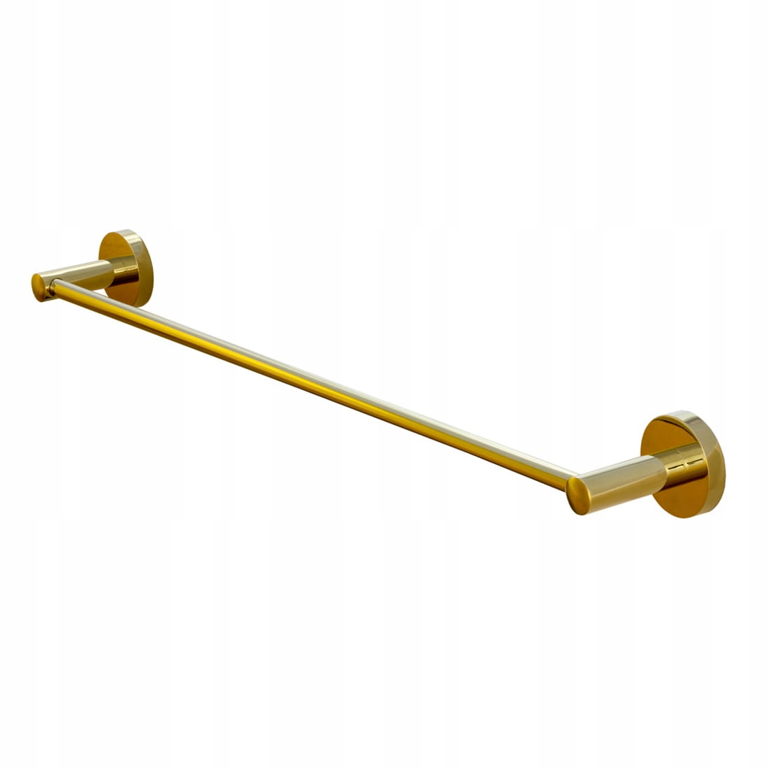 Zlatý relingový věšák na ručníky kulatý Roy Gamma