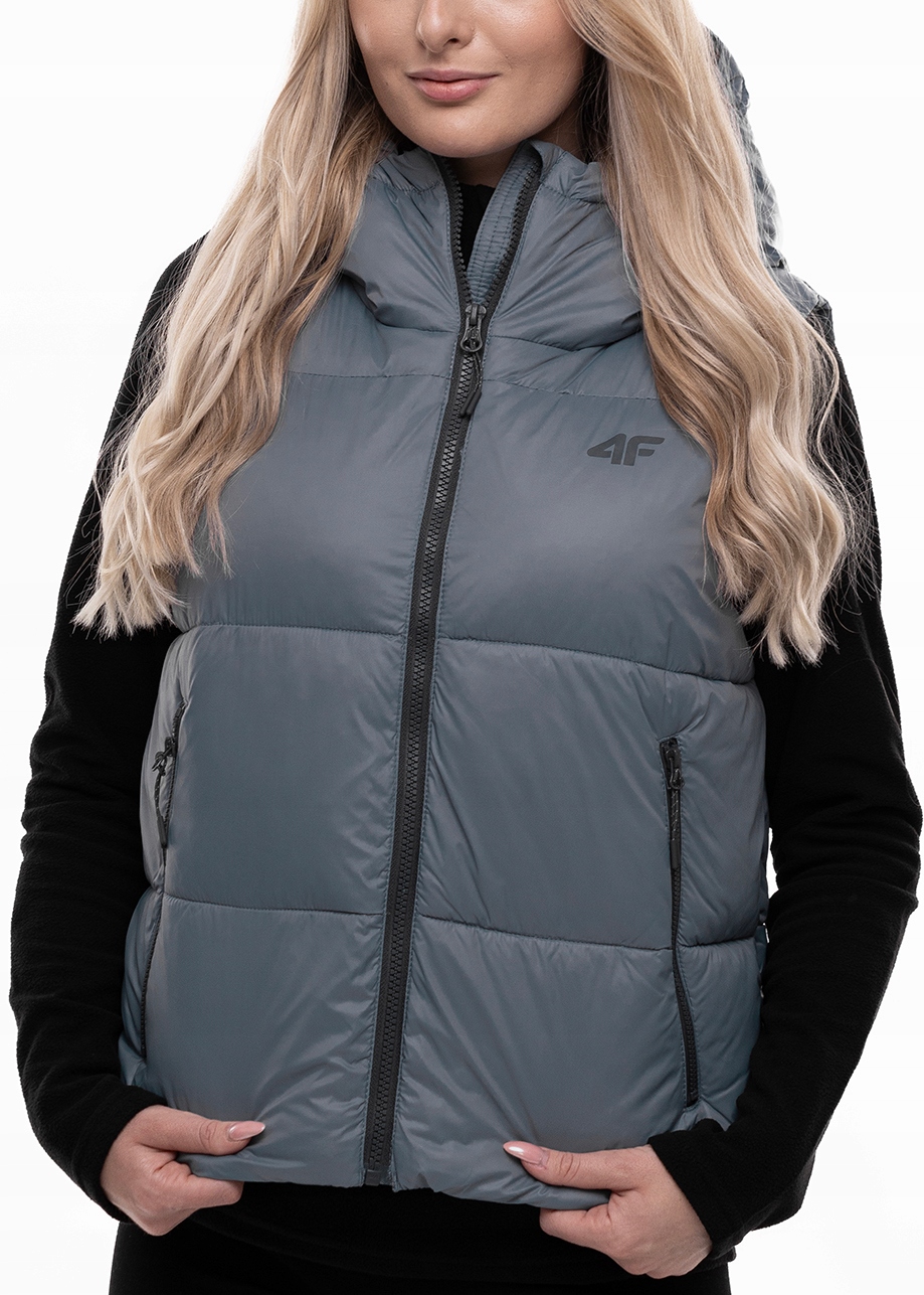 4F dámská zapínací vesta vesta, sportovní vel. S