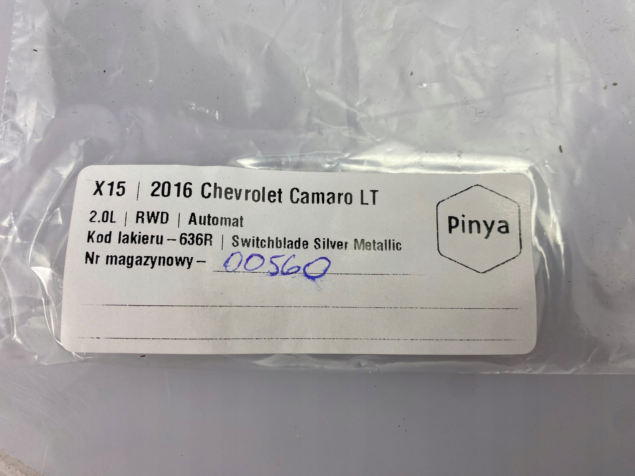 Przyciski radia Chevrolet Camaro 2016+