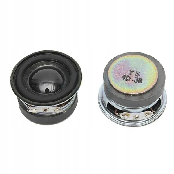 Głośnik 3W 4Ohm śr40mm - do projektów DIY, Arduino Model 3W 4Ohm