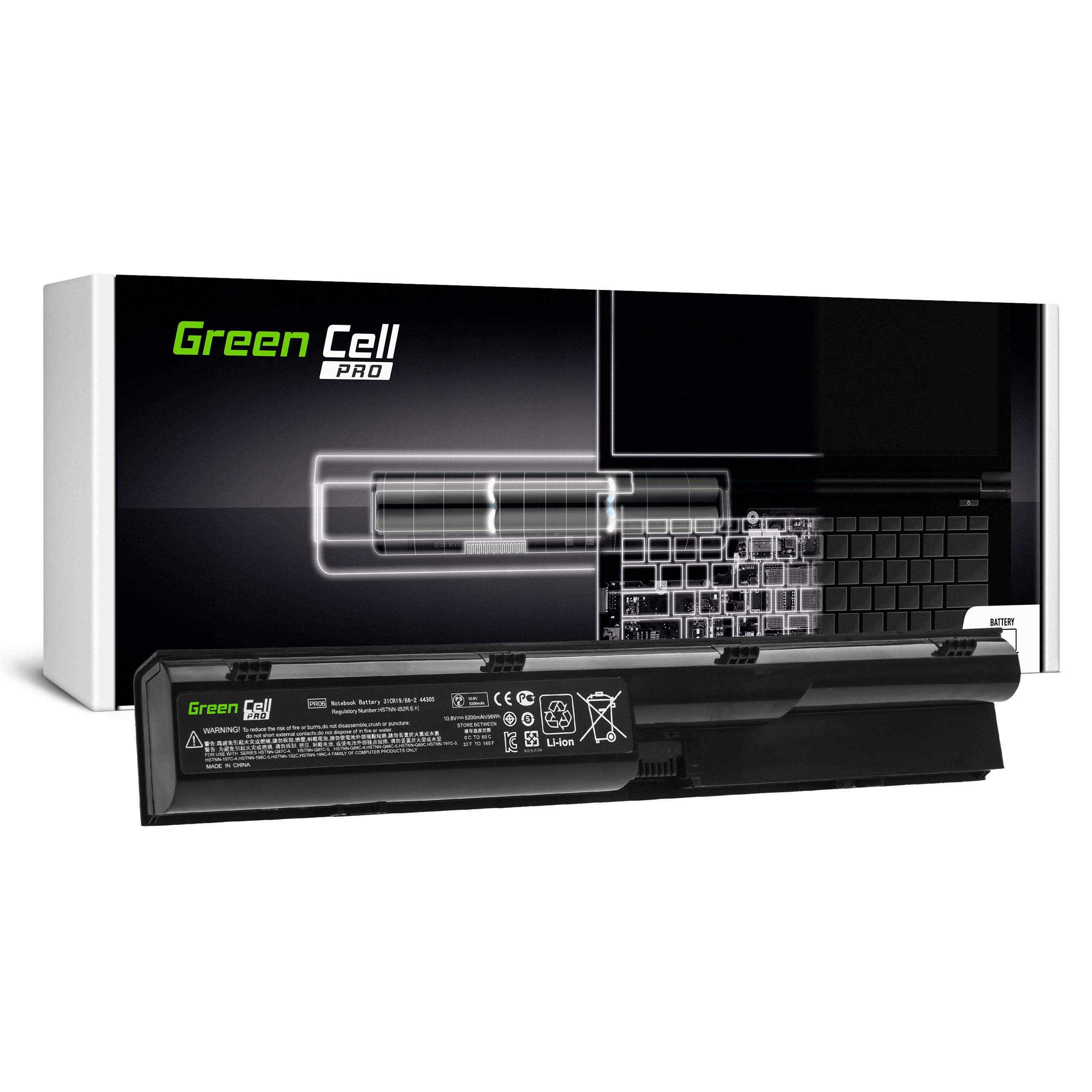 

Bateria PR06 do Hp ProBook 4330s 4530s 4535s 4540s