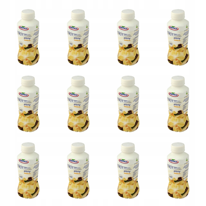 Pitný jogurt Skyr vanilkový Piątnica 330 ml X12