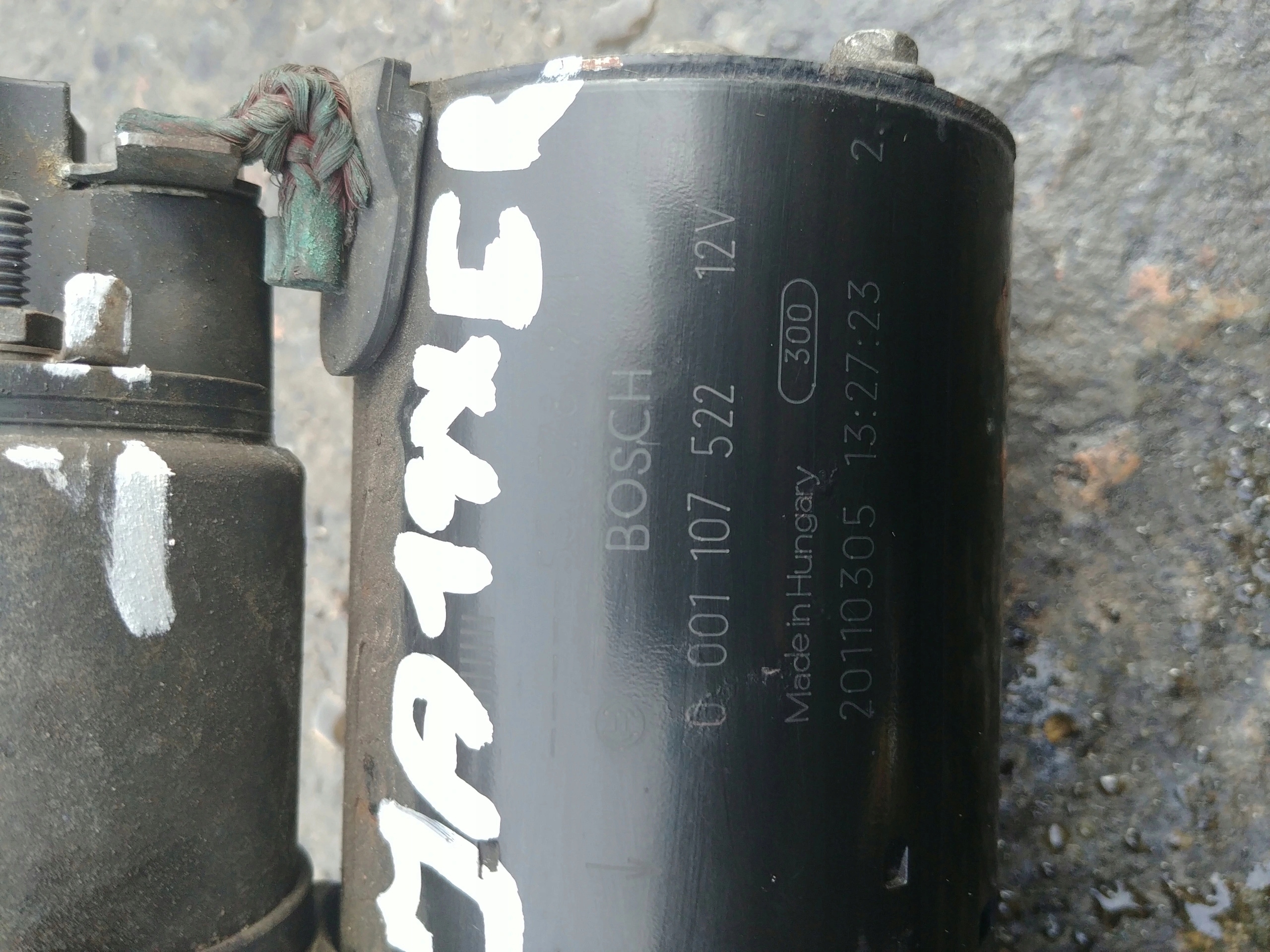 starter 0001107522 OPEL ASTRA J IV 4 1,4T BOSCH