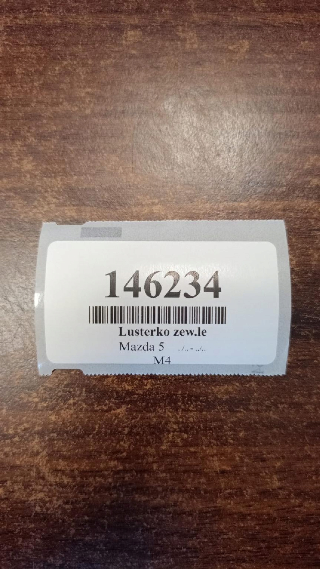 MAZDA 5 mirror left 5 PIN