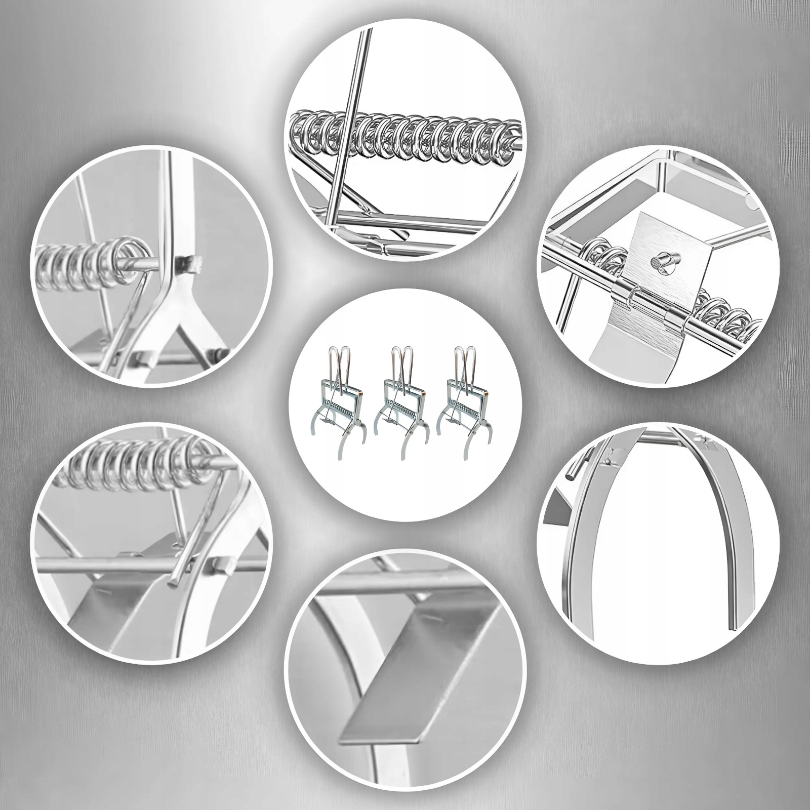 3x PUŁAPKA NA KRETY ŁAPKA SILNY KRETOŁAP NORNICE PROFESJONALNA SOLIDNA STAL Marka Gardenline