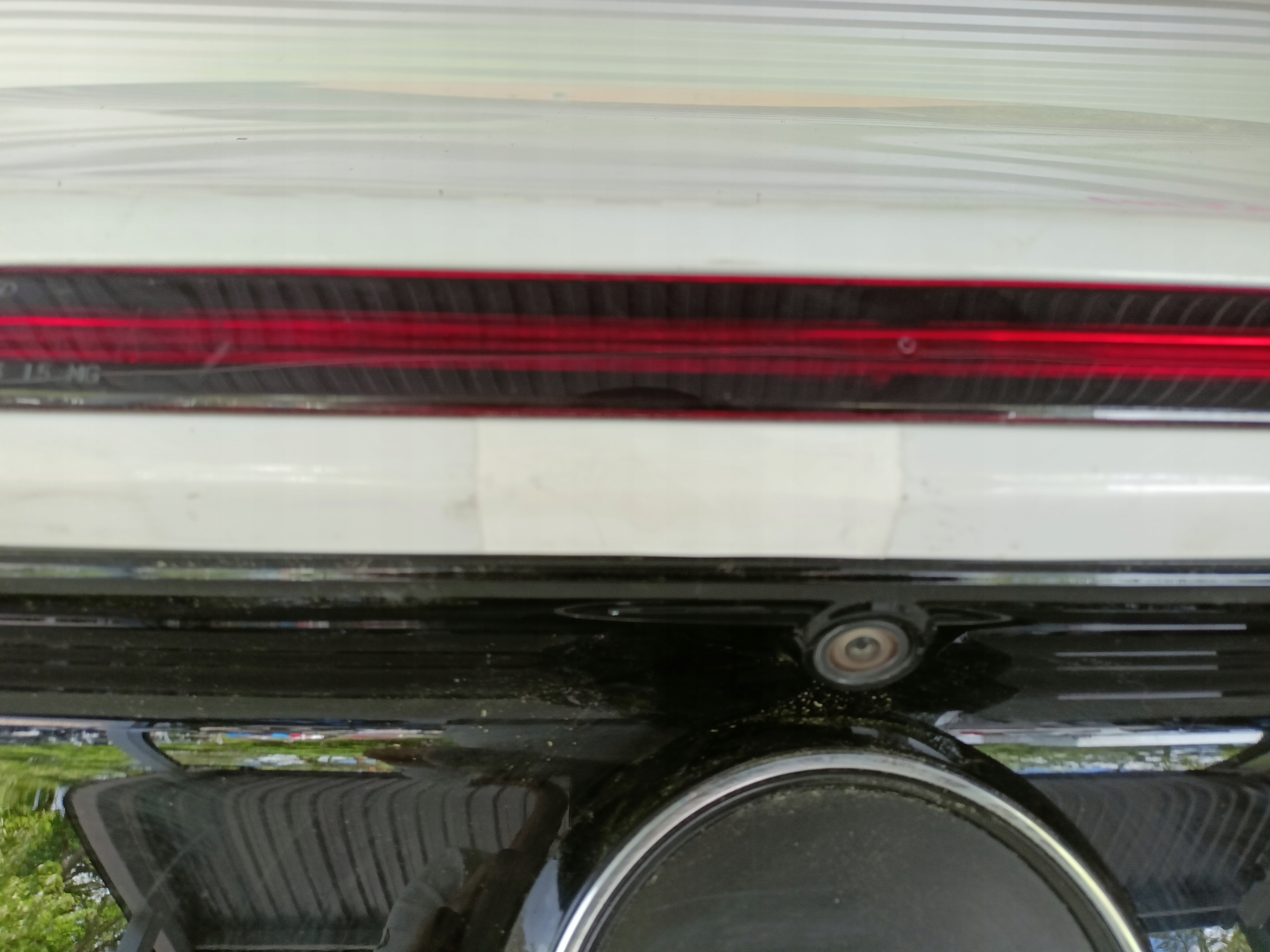 Ford Mustang VI boot door 15-17 Fastback Kamera