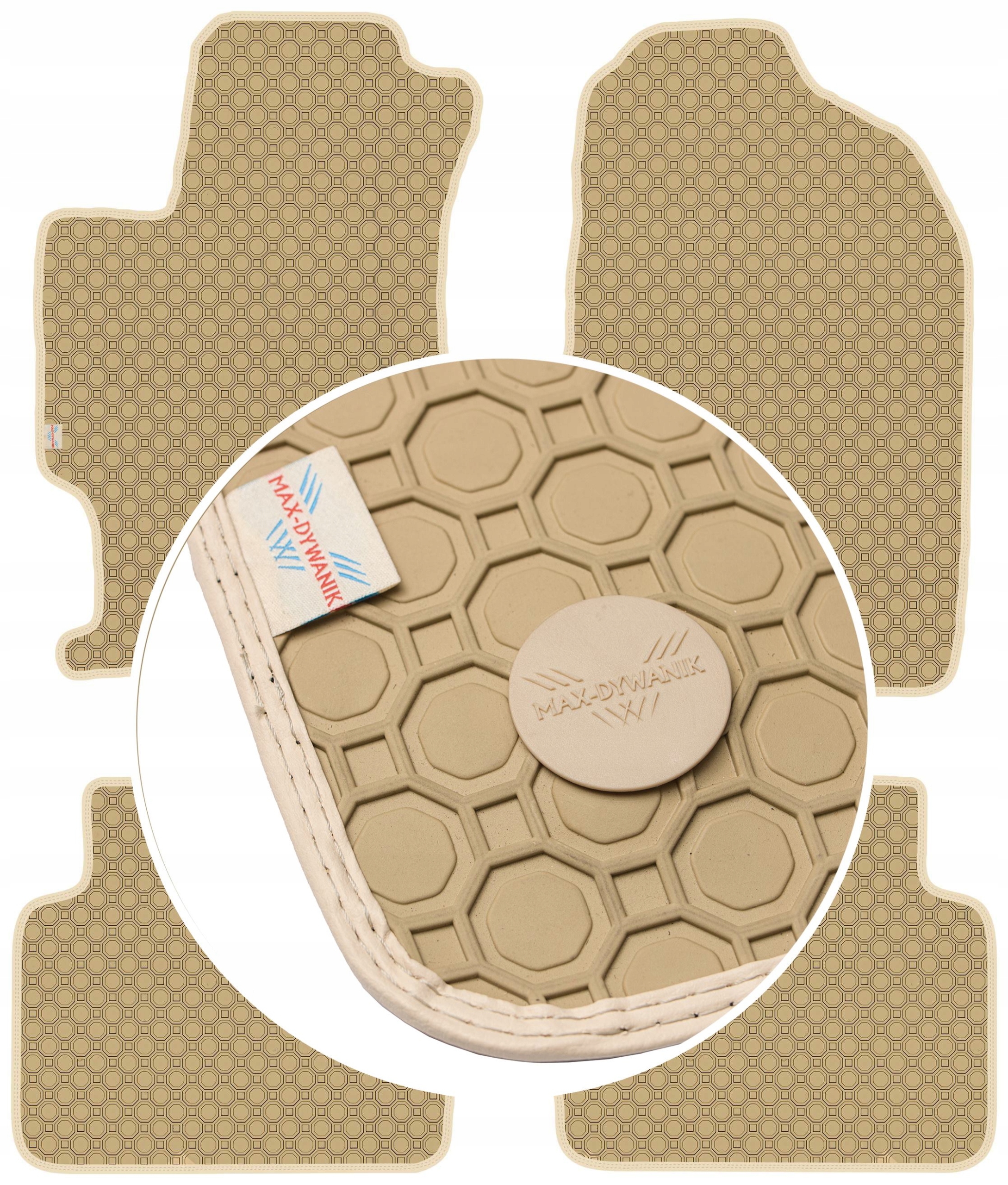 Mazda 6 I 2002-2006 Koberce Béžové