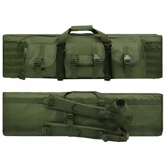 Pokrowiec na broń długą i krótką 108 cm zielony futerał Molle