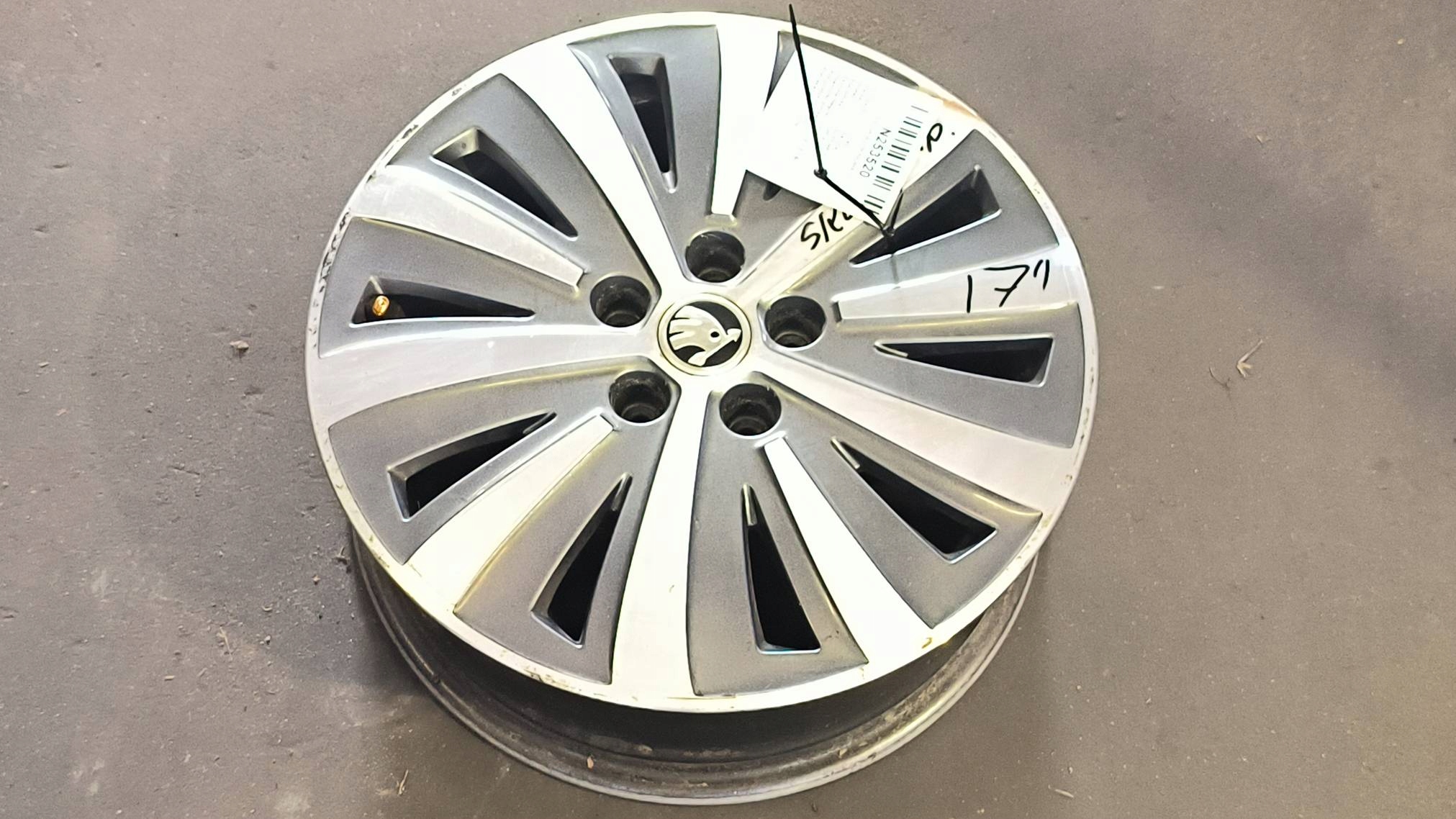 disk hliníkový 17 5X112 SKODA SUPERB III