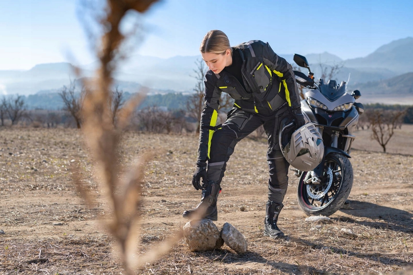 Spodnie motocyklowe SHIMA HERO 2 2.0 LADY GRATISY Materiał tekstylia