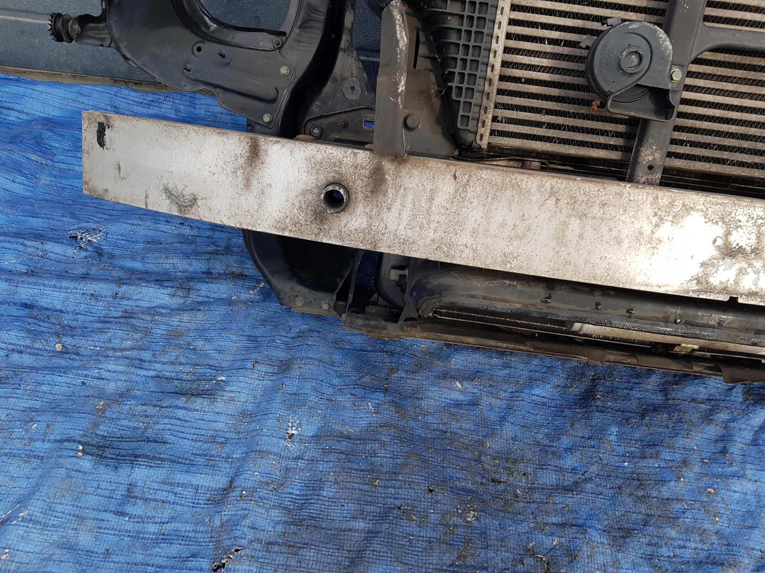 support panel for radiators radiator MERCEDES ML W164 3.0 V6 CDI