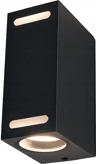 Led nástěnná lampa Nowodvorski černá GU10 IP54