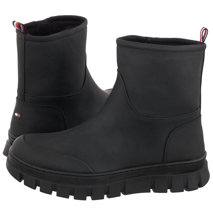 

Buty Obuwie na Zimę Tommy Hilfiger Bootie Czarne