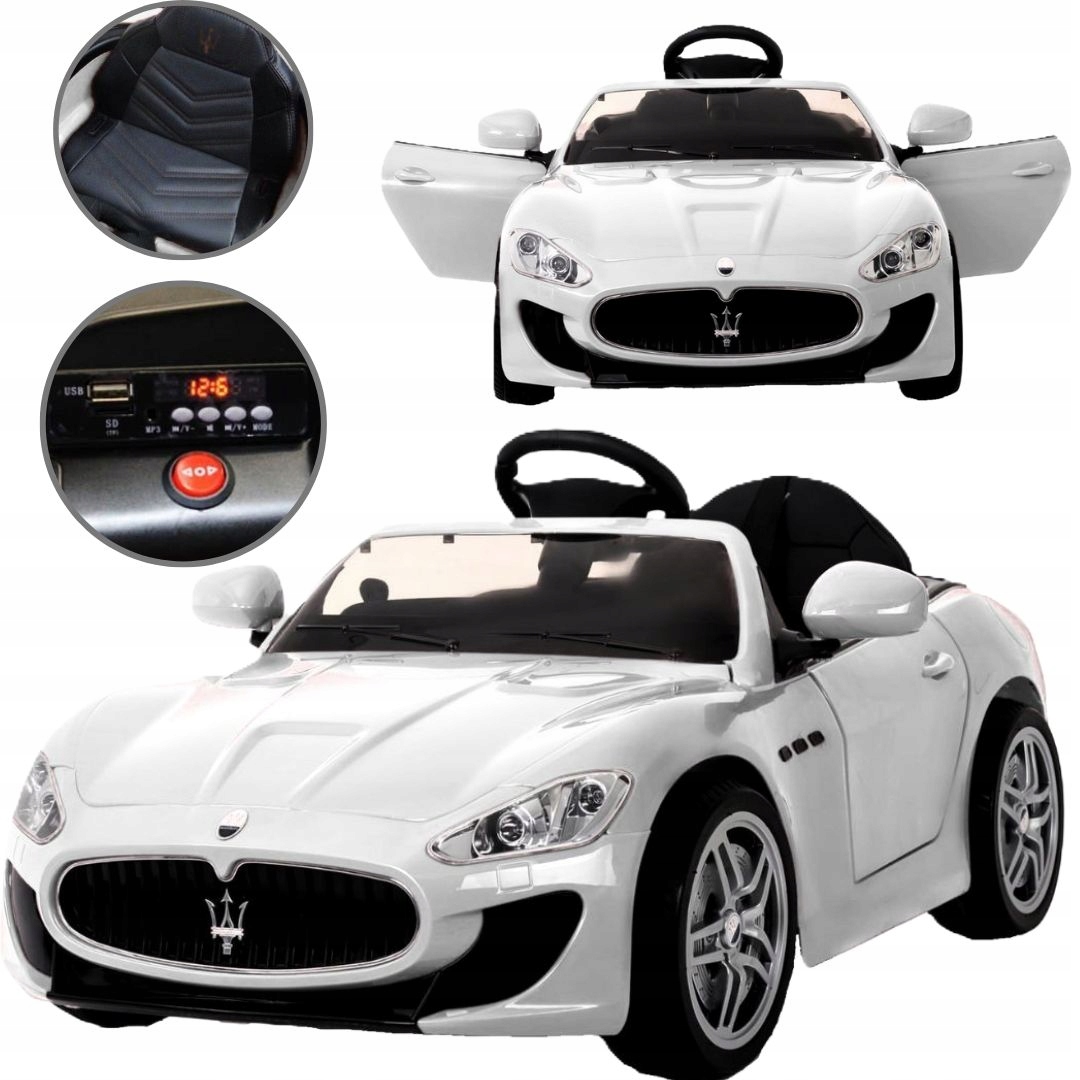 Auto na Akumulator Samochód Dla Dzieci Elektryczny Maserati 12V Pilot