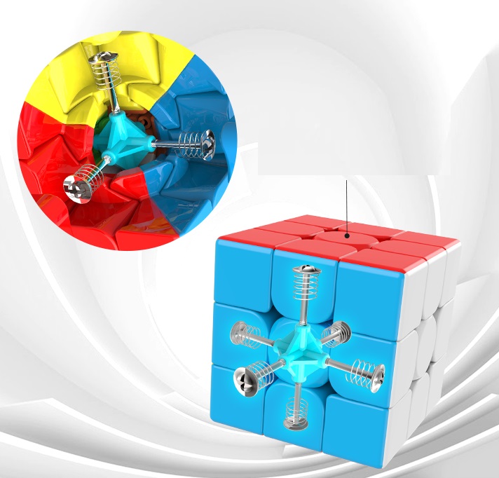 ORYGINALNE KOSTKI ZESTAW 4w1 Kostka 2x2 3x3 4x4 5x5 + ALGORYTMY + PODSTAWKA Marka MoYu