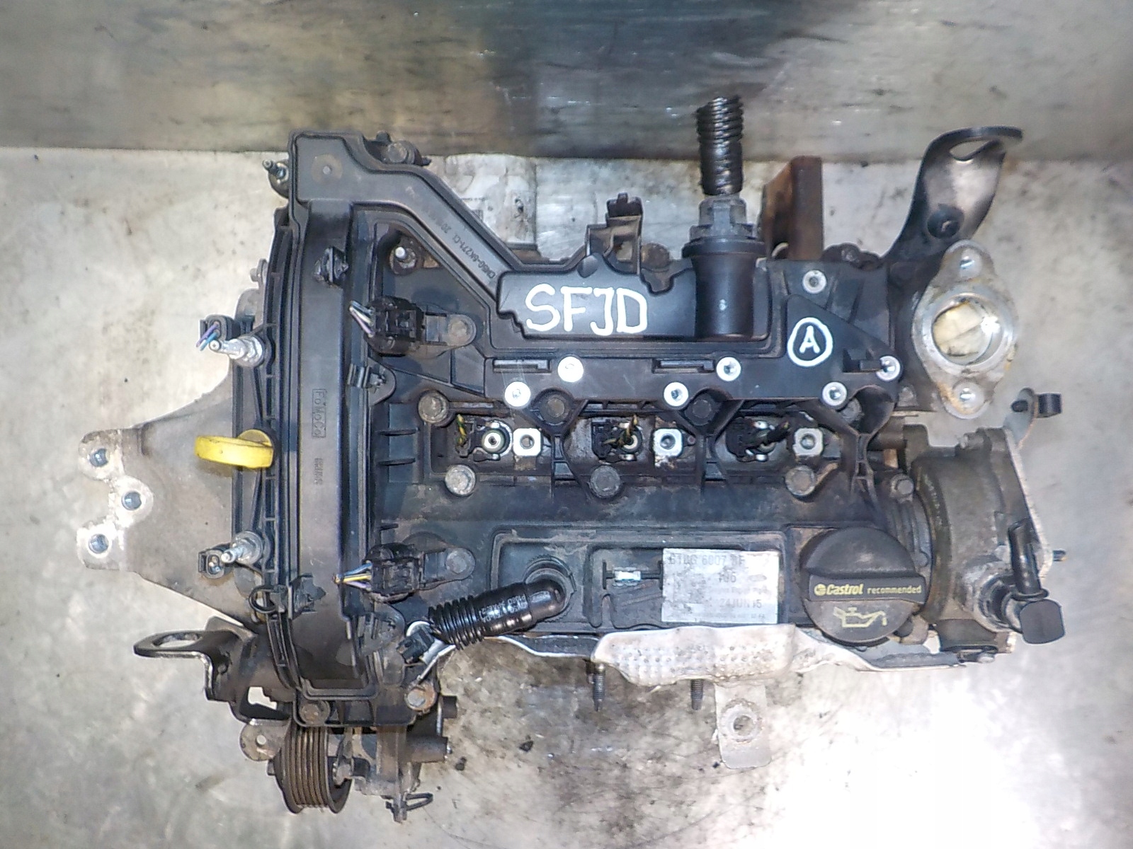 FORD FIESTA MK7 B-MAX engine 1.0 ECOBOOST 100 KM SFJD PRZEBIEG 97 TYS.