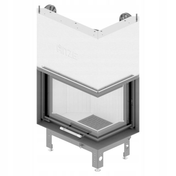 Krbová vložka s gilotinou Krb rohový Albero 59x43.RG.H pravá 11