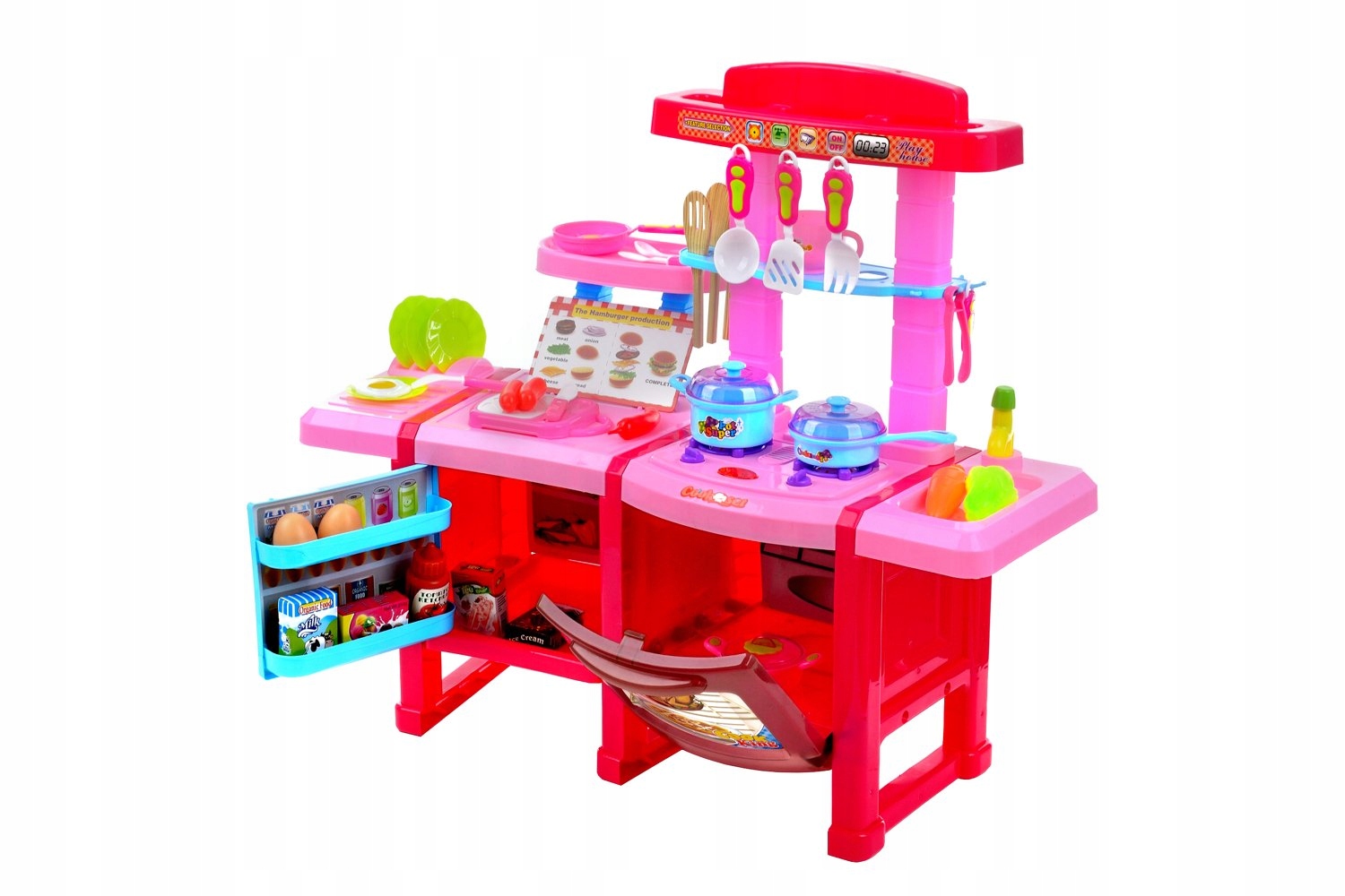 KUCHNIA DLA DZIECI PLASTIKOWA ŚIATŁO DŹWIĘK